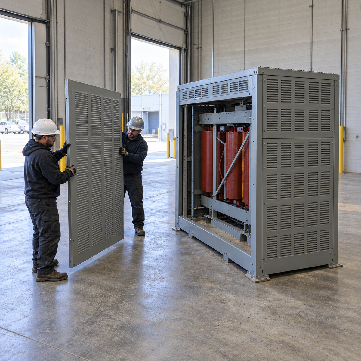 Dry-Type Transformer Service Access: Beyond the Footprint