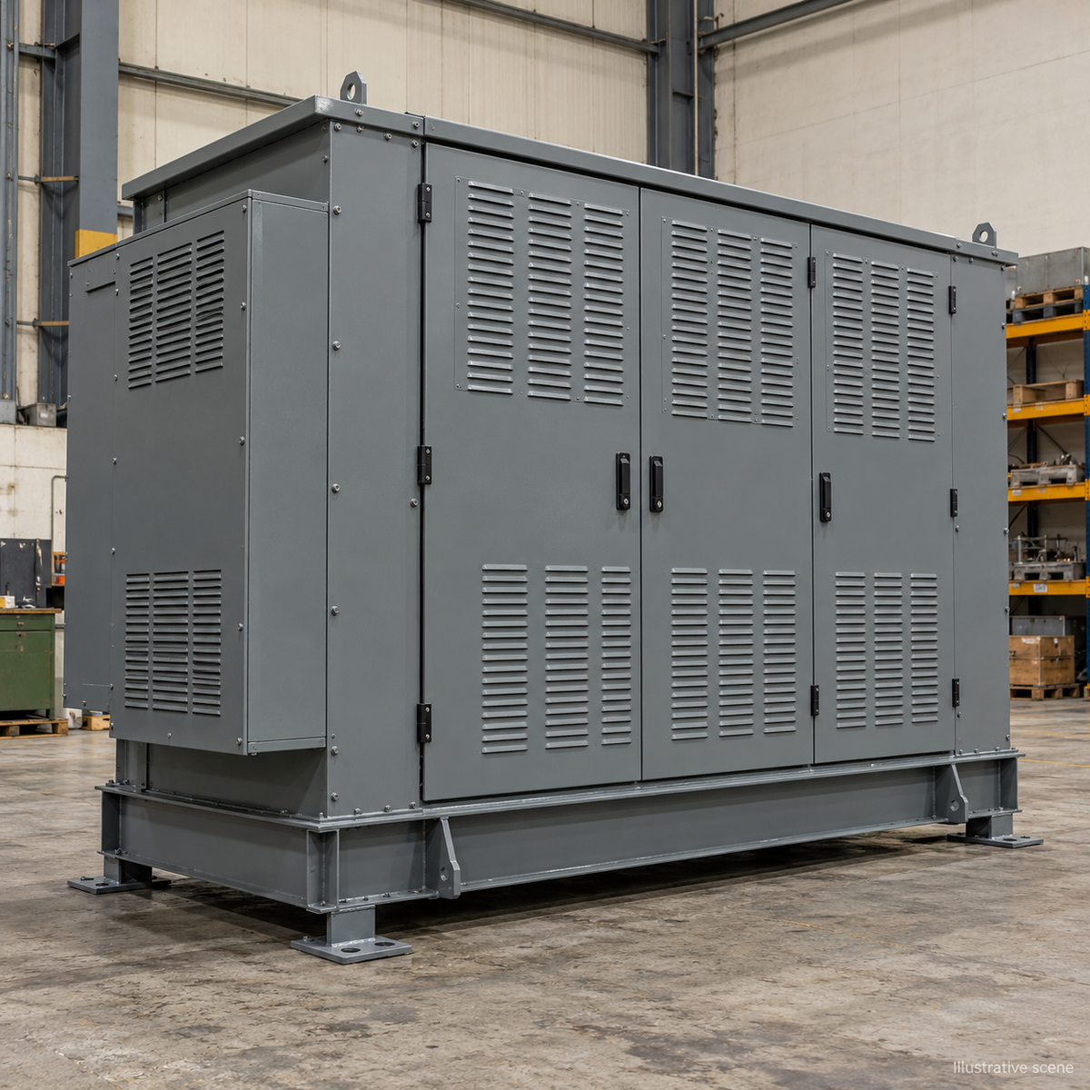 Dry-Type Transformer Seismic Qualification: Anchorage Evidence