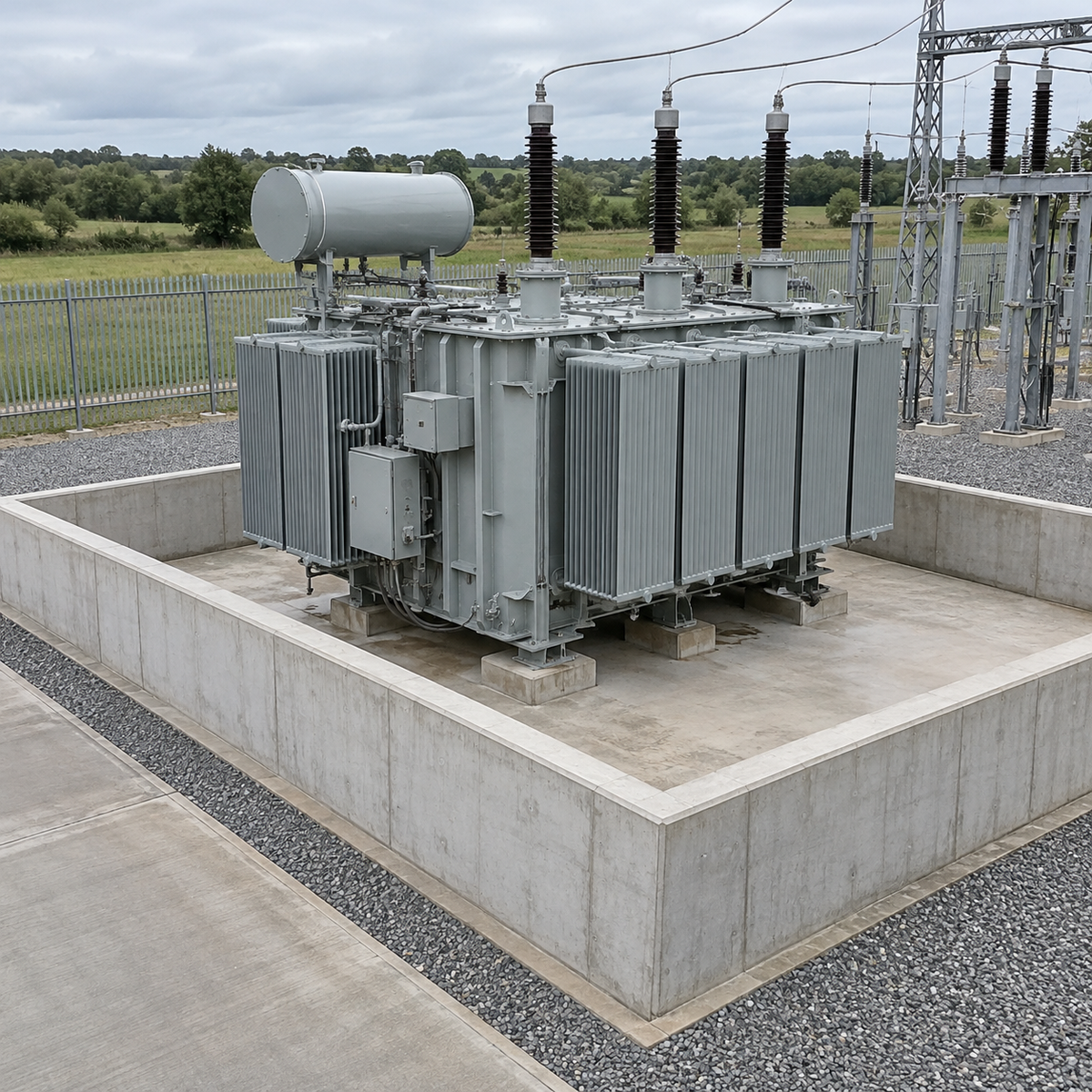 Transformer Oil Containment: Agree the Civil Interface Before Order