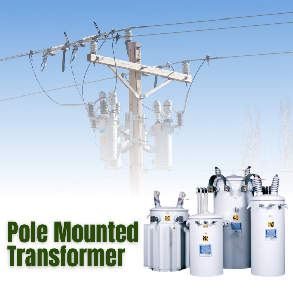 Single phase Overhead Pole Transformer
