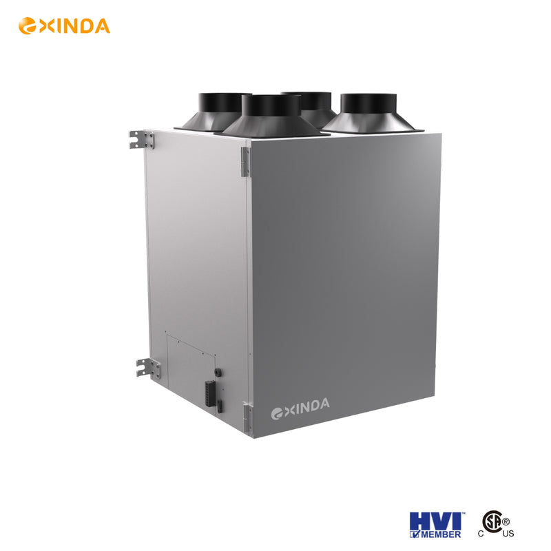 Exinda top port 50-100CFM Energy Recovery Ventilator (ERV)