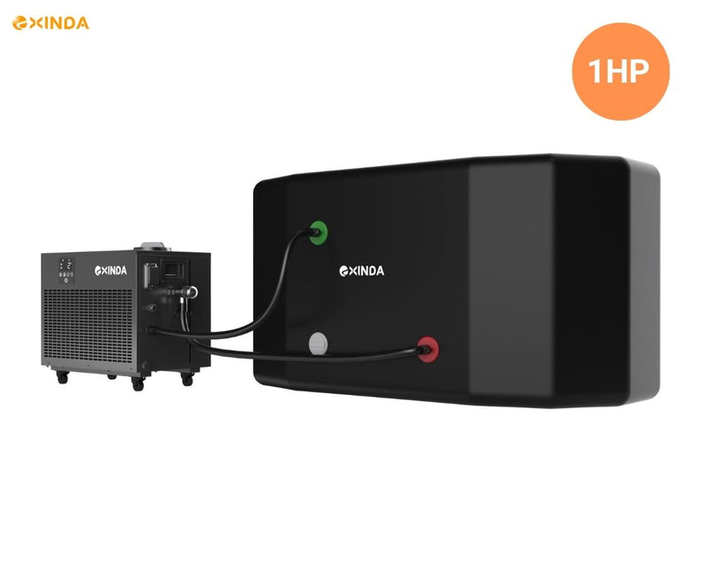 1 HP Cold Plunge Water Chiller – Smart, Silent & Powerful for 300–500L Tubs