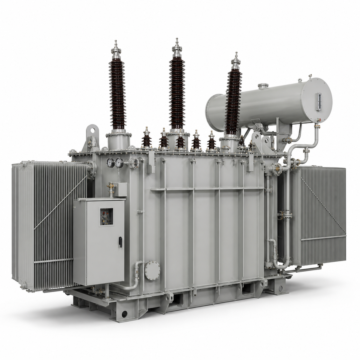Oil-immersed substation power transformer