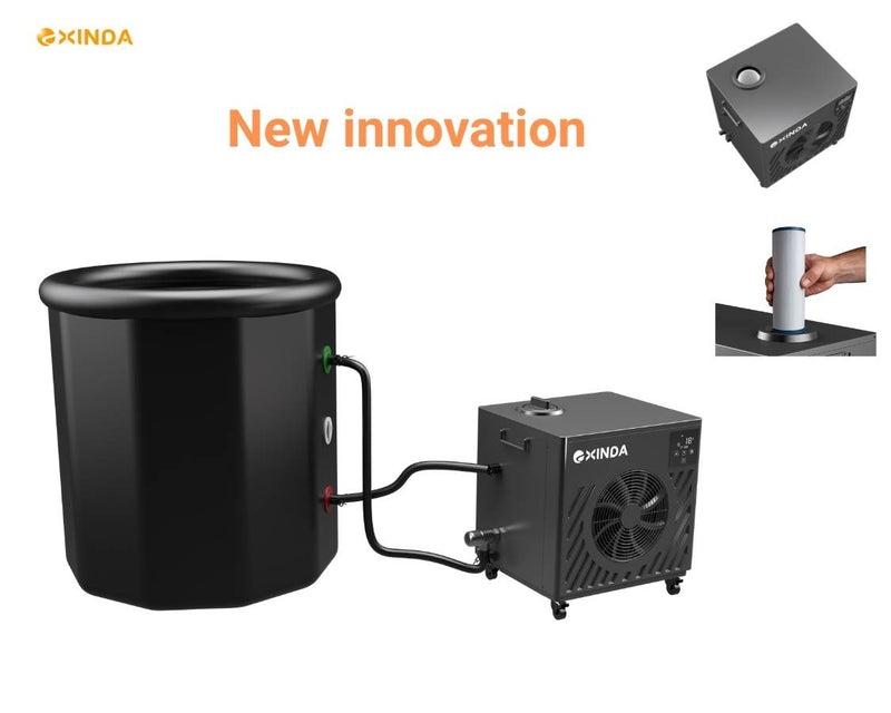 0.5 HP Cold plunge Chiller – With Wi-Fi Control, 3-stage Filtration