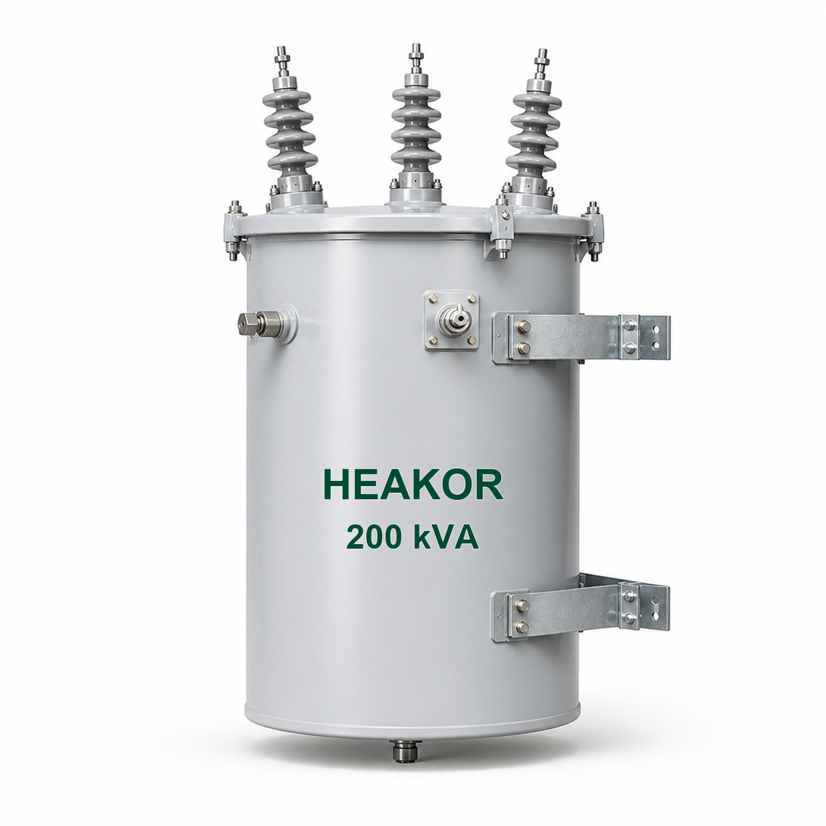 200 kVA Three-Phase Pole-Mounted Transformer | HEAKOR